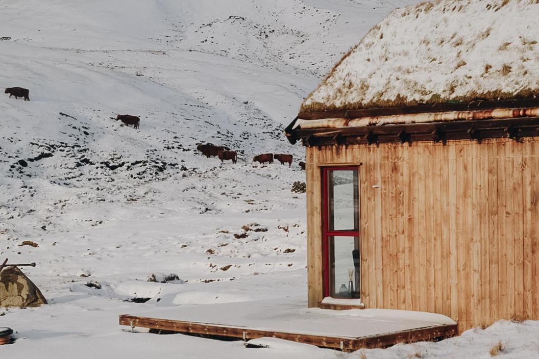 Mulafossur Cottage No 3 By Famous Waterfall In Gasadalur Exterior photo